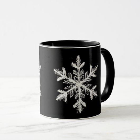 Snowflake mug (Devant droit)