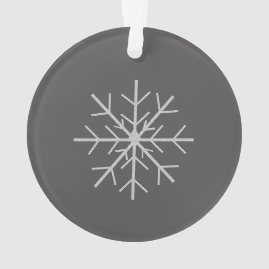 Snowflake Ornament (achterkant)