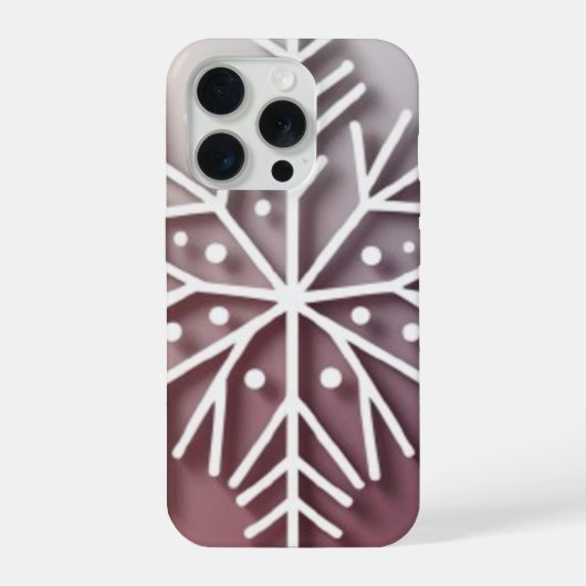 Snowflake Ornament Icon – Winter Holiday Design  (Verso)