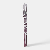 Snowflake Ornament Icon – Winter Holiday Design  iPhone Hoesje (Linkerkant)