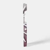 Snowflake Ornament Icon – Winter Holiday Design  iPhone Hoesje (Linkerkant)