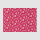 Snowflake Ornament kerstfeestdag Tissuepapier (Voorkant)