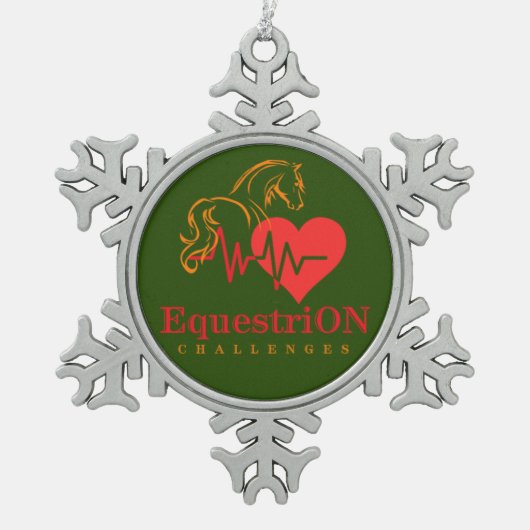 Snowflake Ornament with Main Logo  (Voorkant)