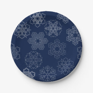 Snowflake Papieren Bordje