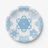 Snowflake Papieren Bordje (Voorkant)