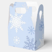 Snowflake patroon bedankdoosjes (Geopend)