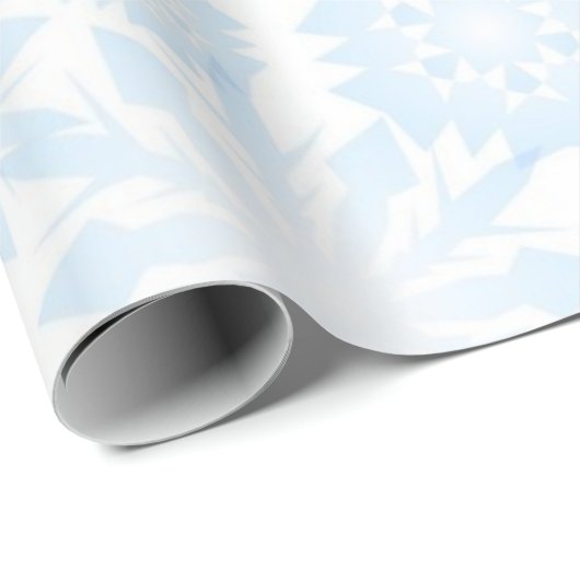 Snowflake patroon cadeaupapier (Rol Hoek)