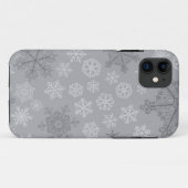 Snowflake patroon Case-Mate iPhone case (Achterkant (horizontaal))