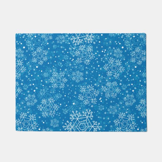 Snowflake patroon deurmat (Voorkant)