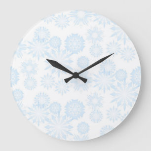 Snowflake patroon grote klok