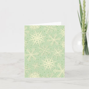 Snowflake patroon kaart