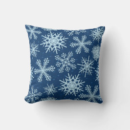 Snowflake patroon kussen