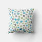Snowflake patroon kussen (Achterkant)