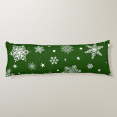 Snowflake patroon lichaamskussen (Achterkant)