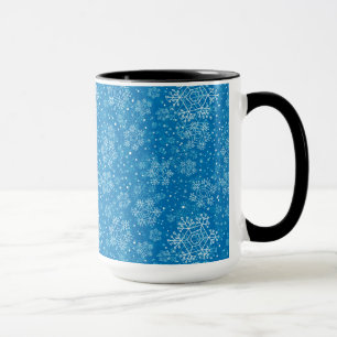 Snowflake patroon mok