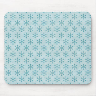 Snowflake patroon muismat