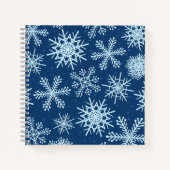 Snowflake patroon notitieboek (Voorkant)