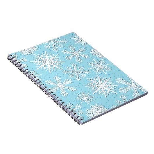 Snowflake patroon notitieboek (Rechterzijde)