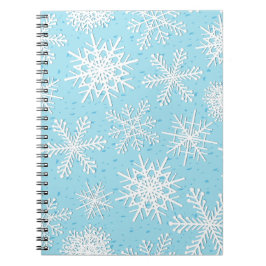 Snowflake patroon notitieboek