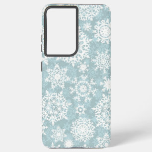 Snowflake patroon samsung galaxy hoesje