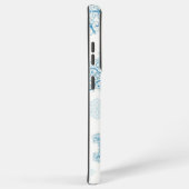 Snowflake patroon samsung galaxy hoesje (Rechterkant)