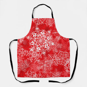 Snowflake patroon schort