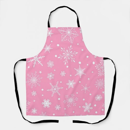 Snowflake patroon schort (Voorkant)