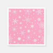 Snowflake patroon servet (Voorkant)