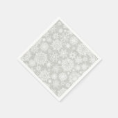 Snowflake patroon servet (Hoek)