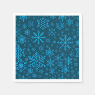 Snowflake patroon servet
