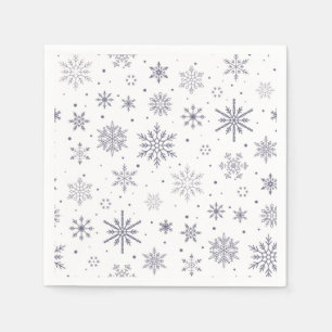 Snowflake patroon servet
