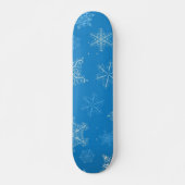 Snowflake patroon skateboard (Voorkant)