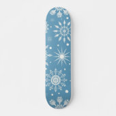 Snowflake patroon skateboard (Voorkant)