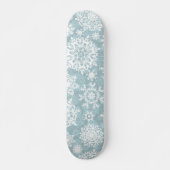 Snowflake patroon skateboard (Voorkant)