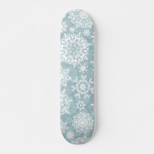 Snowflake patroon skateboard