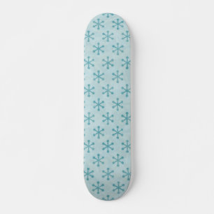Snowflake patroon skateboard