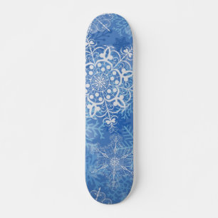 Snowflake patroon skateboard