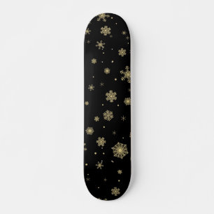 Snowflake patroon skateboard