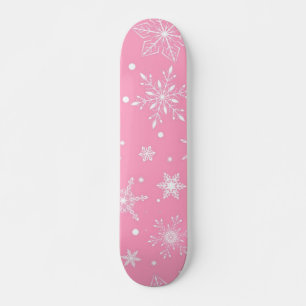 Snowflake patroon skateboard