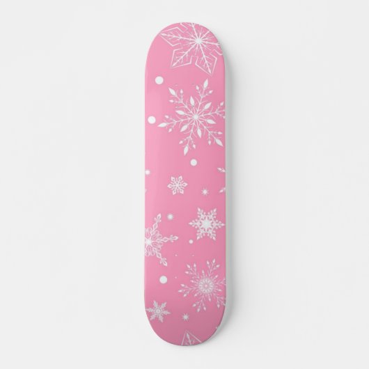 Snowflake patroon skateboard (Voorkant)