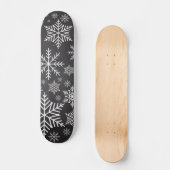 Snowflake patroon skateboard (Voorkant)