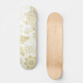 Snowflake patroon skateboard (Voorkant)