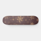 Snowflake patroon skateboard (Horizontaal)
