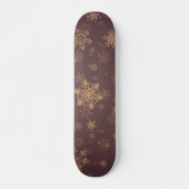 Snowflake patroon skateboard (Voorkant)