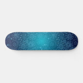 Snowflake patroon skateboard (Horizontaal)