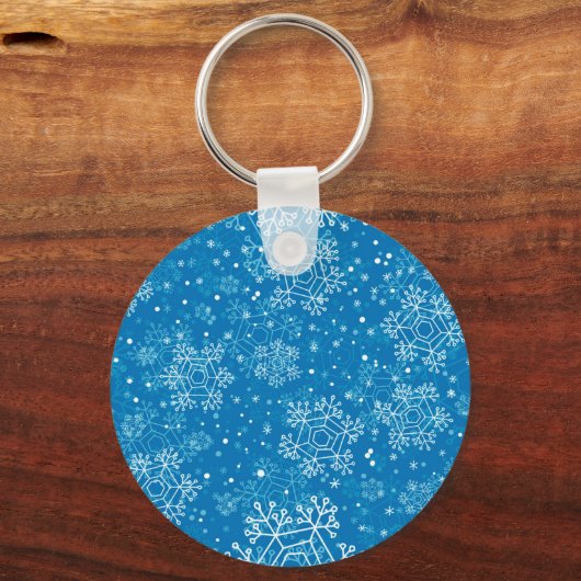 Snowflake patroon sleutelhanger (Voorkant)