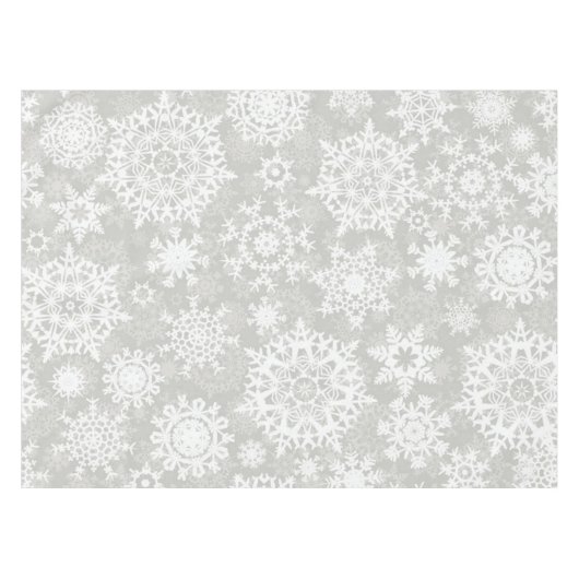 Snowflake patroon tafelkleed (Voorkant (Horizontaal))