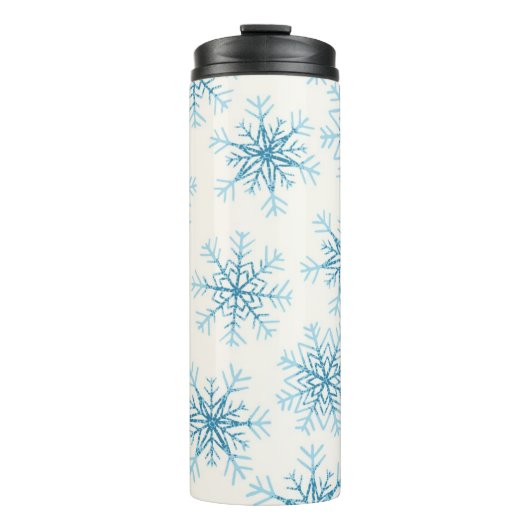 Snowflake patroon thermosbeker (Voorkant)