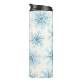 Snowflake patroon thermosbeker (Geroteerd rechts)