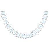 Snowflake patroon vlaggetjes (Alle)